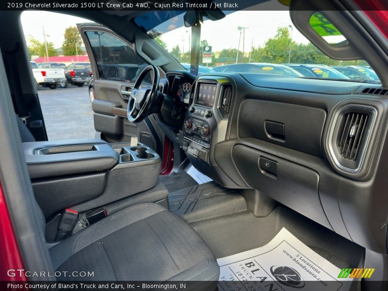 Cajun Red Tintcoat / Jet Black 2019 Chevrolet Silverado 1500 LT Crew Cab 4WD