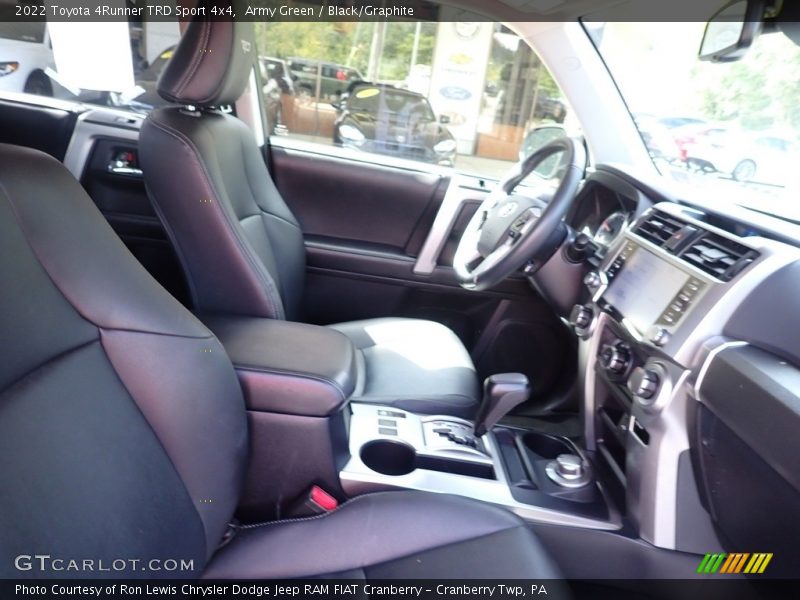 Front Seat of 2022 4Runner TRD Sport 4x4