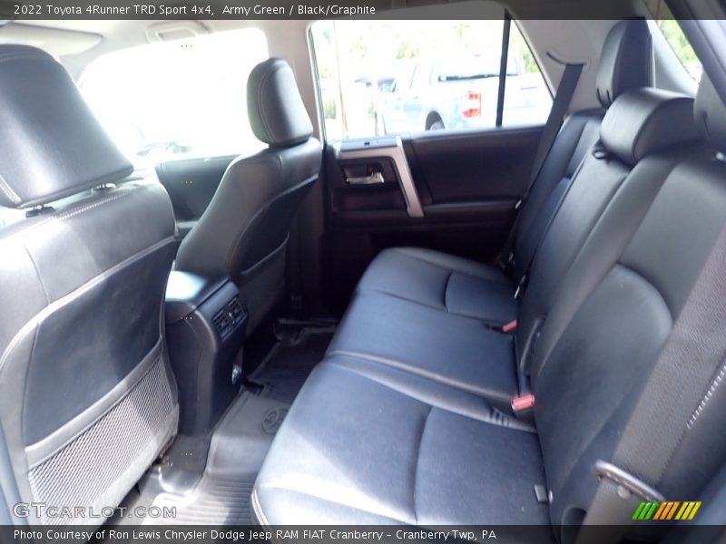 Rear Seat of 2022 4Runner TRD Sport 4x4
