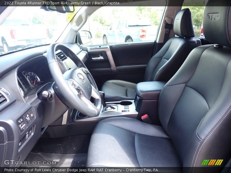  2022 4Runner TRD Sport 4x4 Black/Graphite Interior