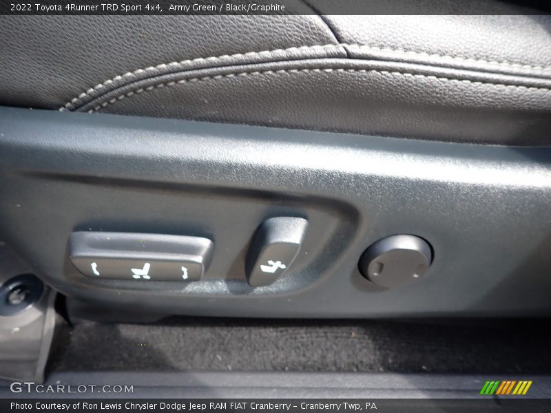 Front Seat of 2022 4Runner TRD Sport 4x4