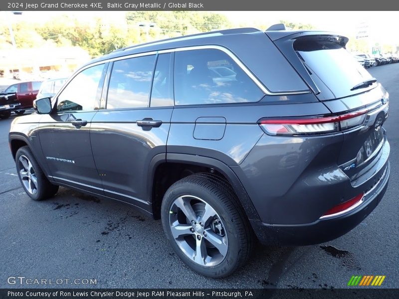 Baltic Gray Metallic / Global Black 2024 Jeep Grand Cherokee 4XE