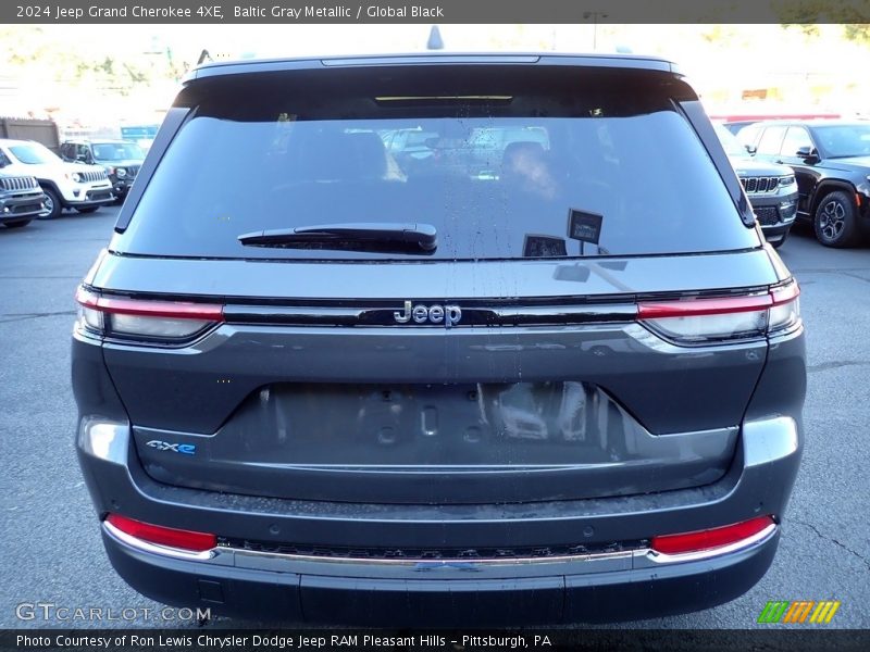Baltic Gray Metallic / Global Black 2024 Jeep Grand Cherokee 4XE