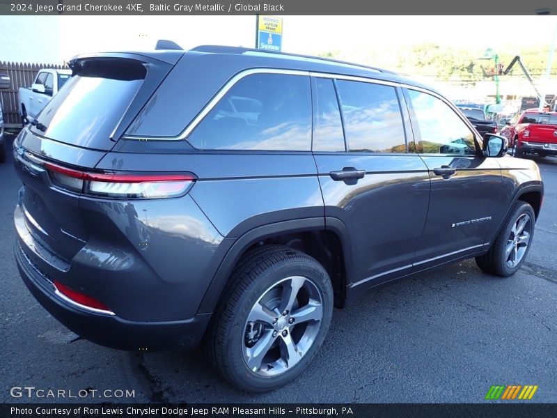 Baltic Gray Metallic / Global Black 2024 Jeep Grand Cherokee 4XE