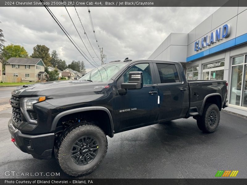 Front 3/4 View of 2024 Silverado 2500HD ZR2 Crew Cab 4x4