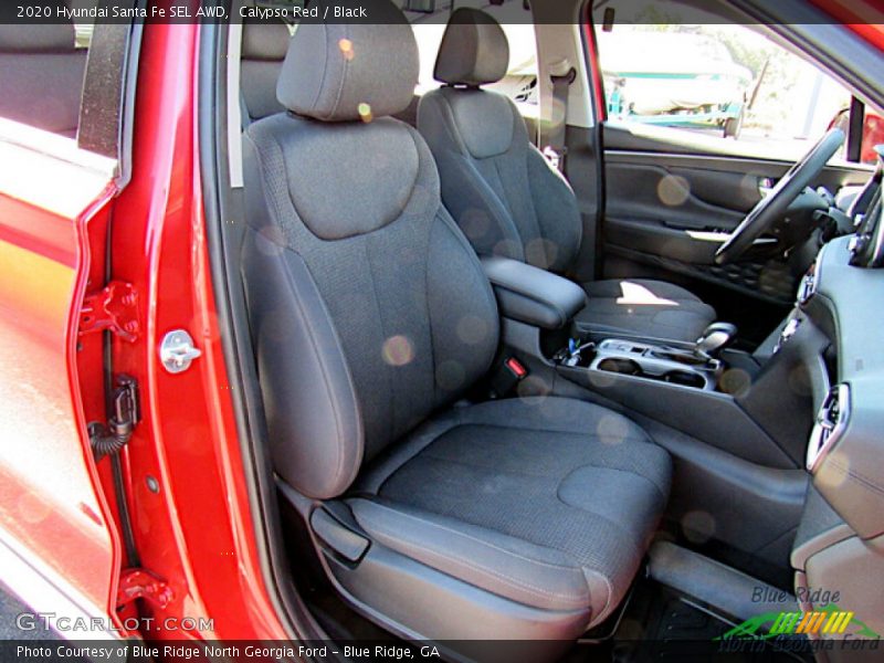 Calypso Red / Black 2020 Hyundai Santa Fe SEL AWD