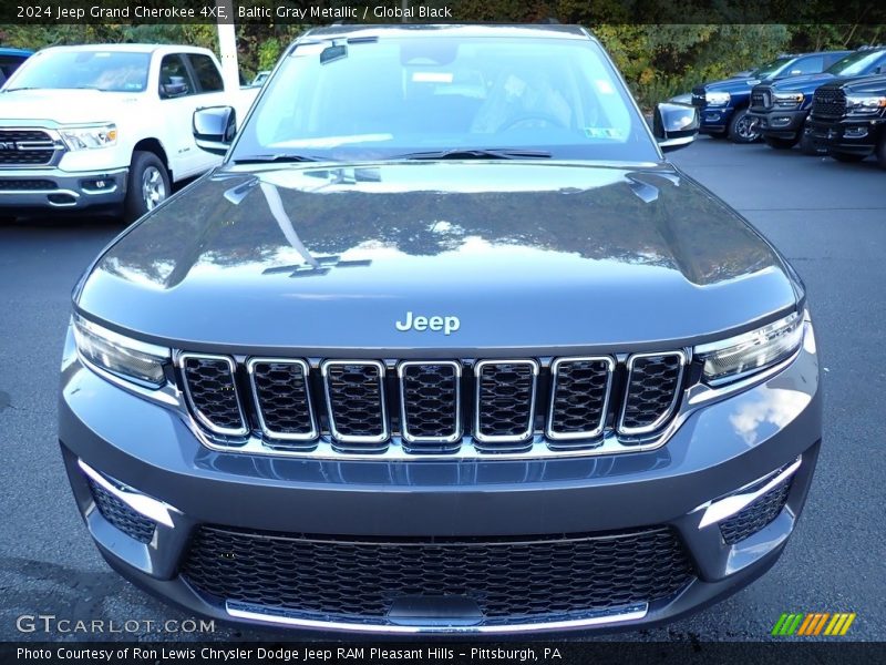 Baltic Gray Metallic / Global Black 2024 Jeep Grand Cherokee 4XE