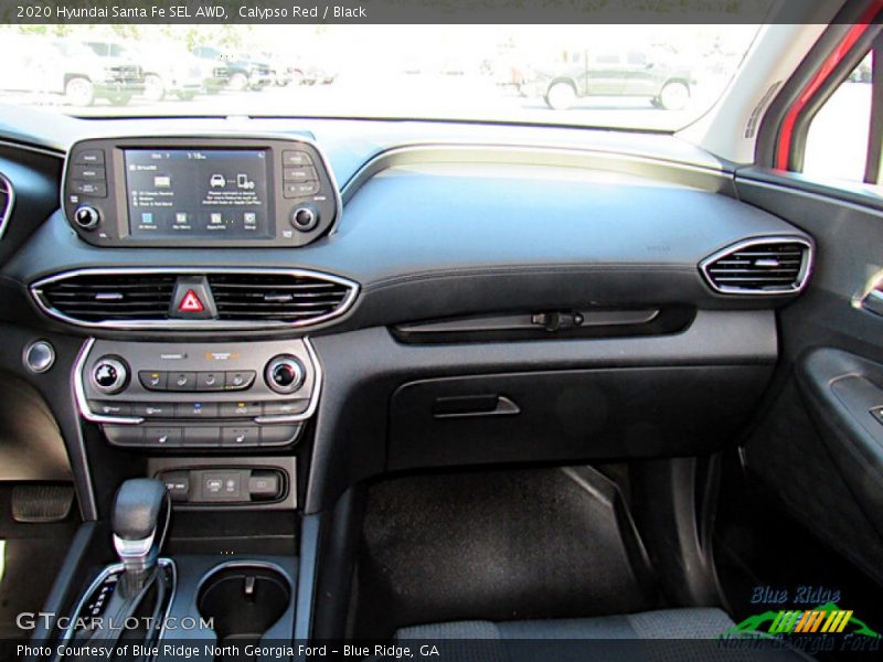 Calypso Red / Black 2020 Hyundai Santa Fe SEL AWD
