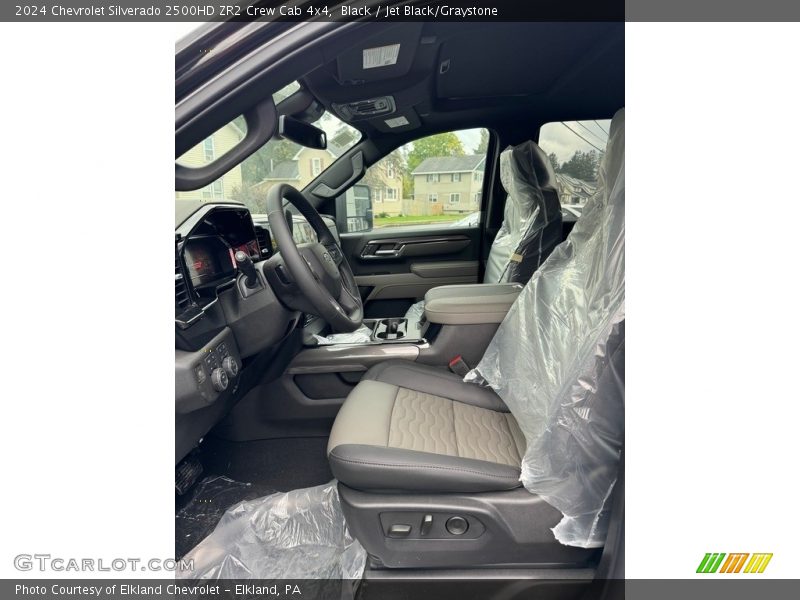 Front Seat of 2024 Silverado 2500HD ZR2 Crew Cab 4x4