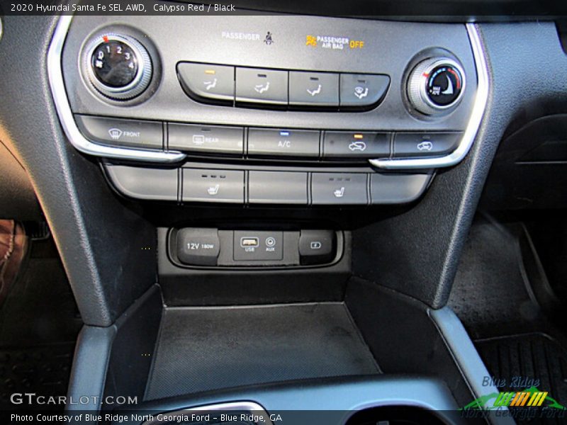 Calypso Red / Black 2020 Hyundai Santa Fe SEL AWD