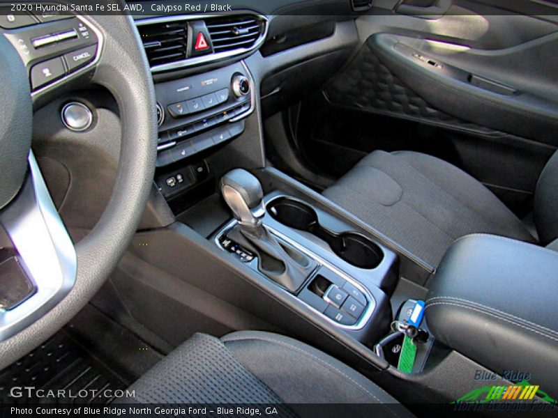 Calypso Red / Black 2020 Hyundai Santa Fe SEL AWD