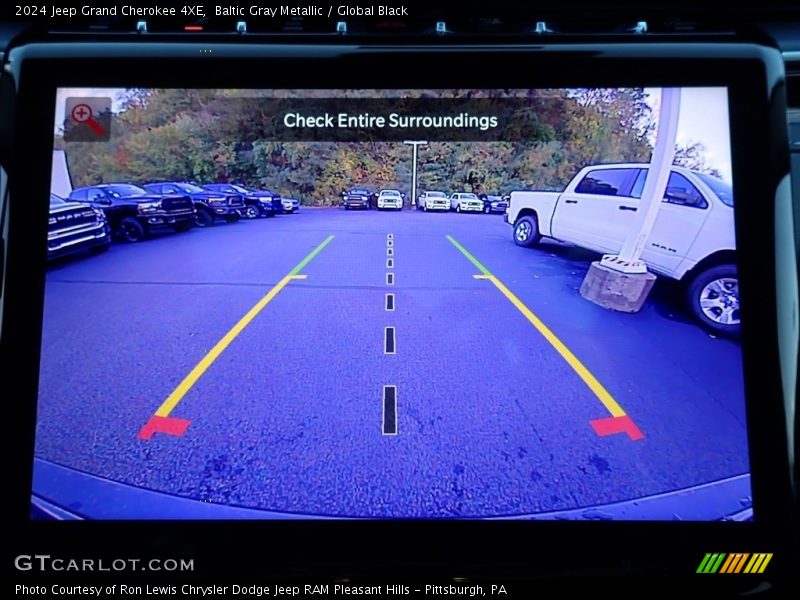 Baltic Gray Metallic / Global Black 2024 Jeep Grand Cherokee 4XE