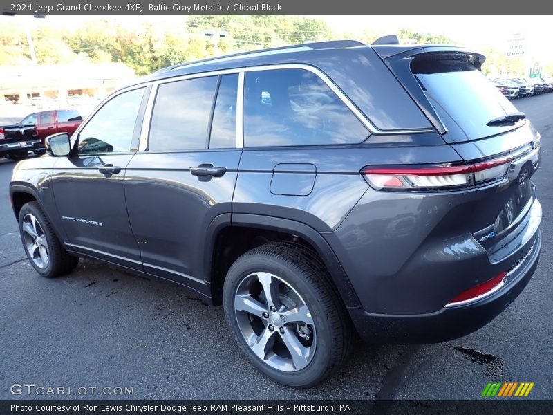 Baltic Gray Metallic / Global Black 2024 Jeep Grand Cherokee 4XE