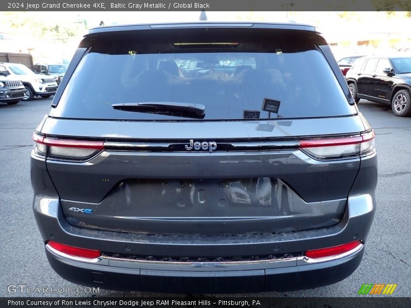 Baltic Gray Metallic / Global Black 2024 Jeep Grand Cherokee 4XE