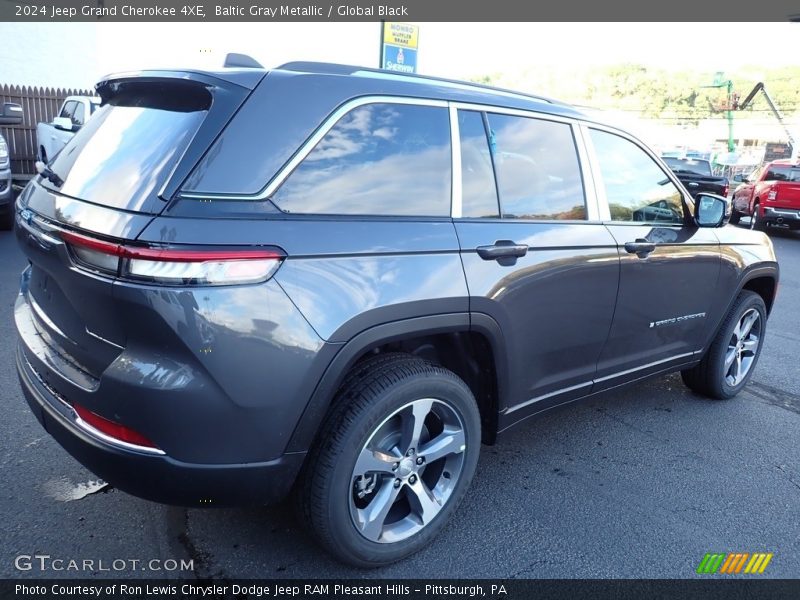 Baltic Gray Metallic / Global Black 2024 Jeep Grand Cherokee 4XE