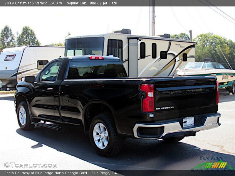 Black / Jet Black 2019 Chevrolet Silverado 1500 WT Regular Cab