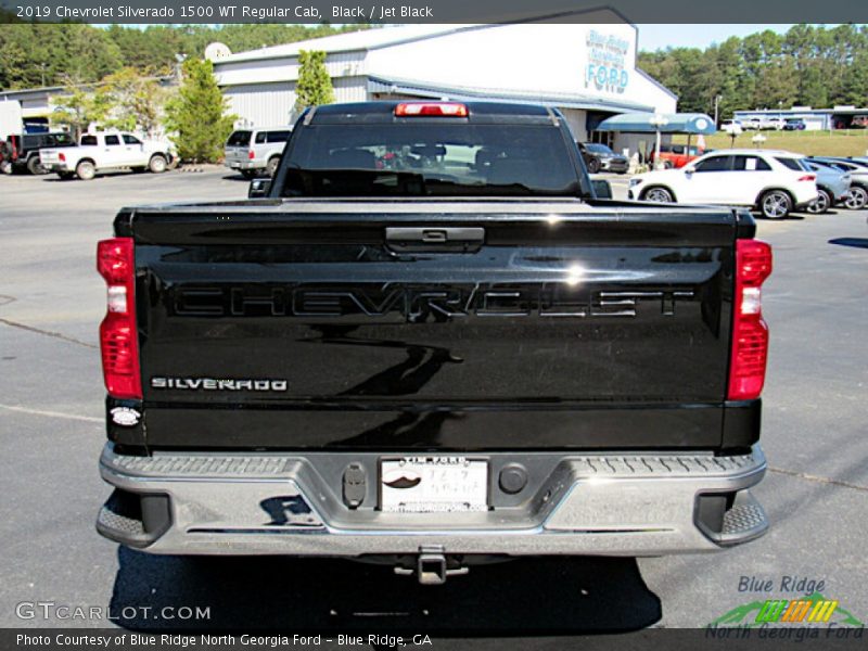 Black / Jet Black 2019 Chevrolet Silverado 1500 WT Regular Cab