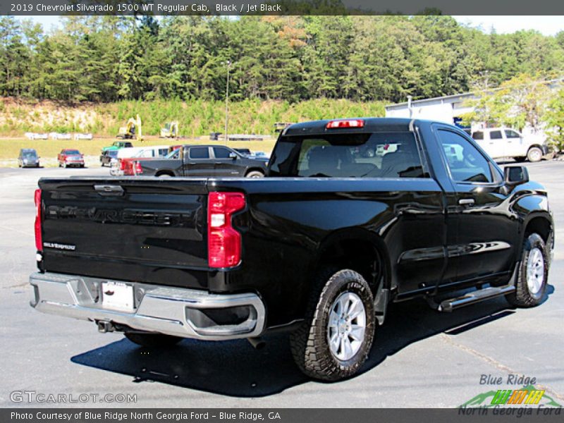Black / Jet Black 2019 Chevrolet Silverado 1500 WT Regular Cab