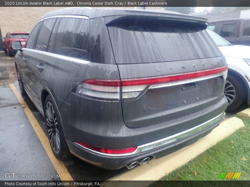 Chroma Caviar Dark Gray / Black Label Cashmere 2020 Lincoln Aviator Black Label AWD