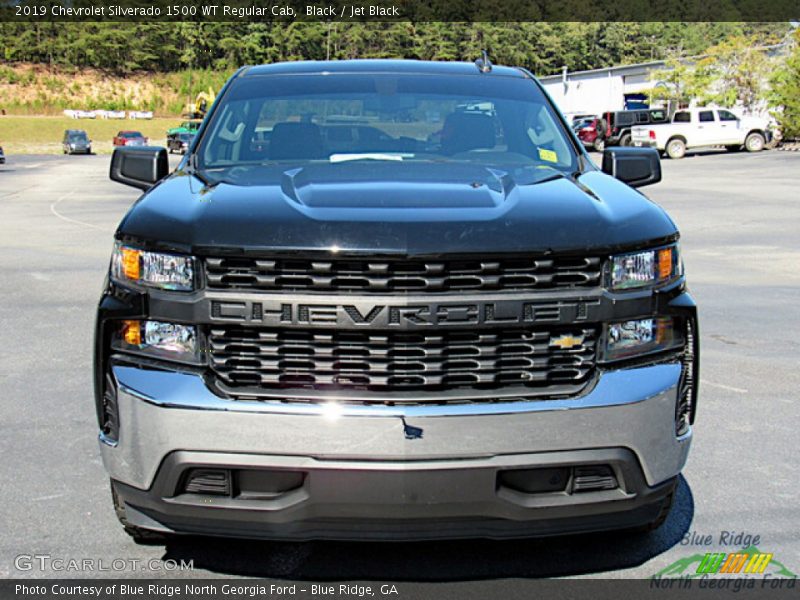 Black / Jet Black 2019 Chevrolet Silverado 1500 WT Regular Cab