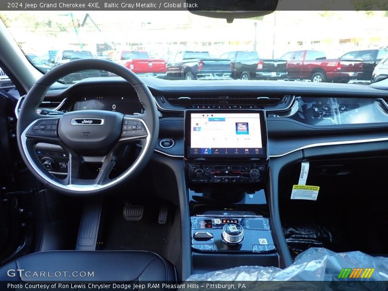 Baltic Gray Metallic / Global Black 2024 Jeep Grand Cherokee 4XE