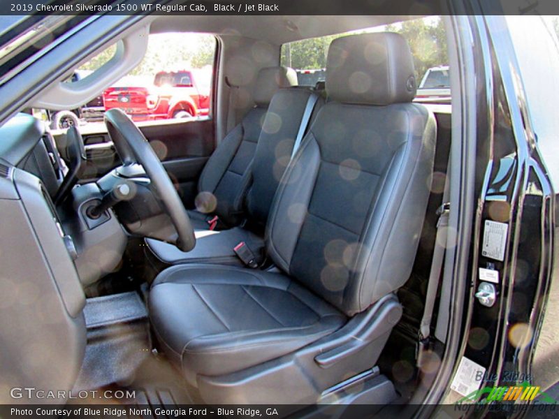 Black / Jet Black 2019 Chevrolet Silverado 1500 WT Regular Cab