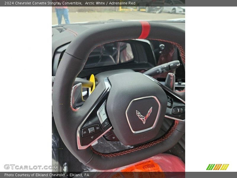  2024 Corvette Stingray Convertible Steering Wheel