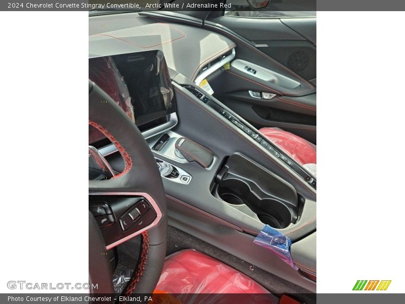 Controls of 2024 Corvette Stingray Convertible