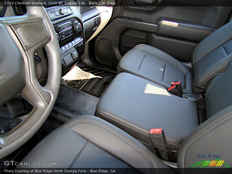 Black / Jet Black 2019 Chevrolet Silverado 1500 WT Regular Cab
