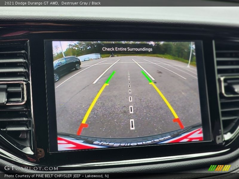 Destroyer Gray / Black 2021 Dodge Durango GT AWD