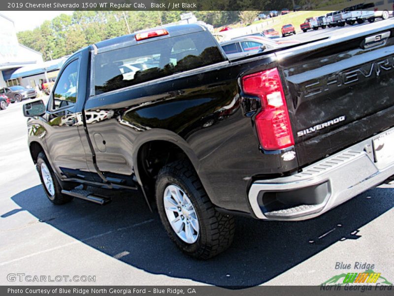 Black / Jet Black 2019 Chevrolet Silverado 1500 WT Regular Cab