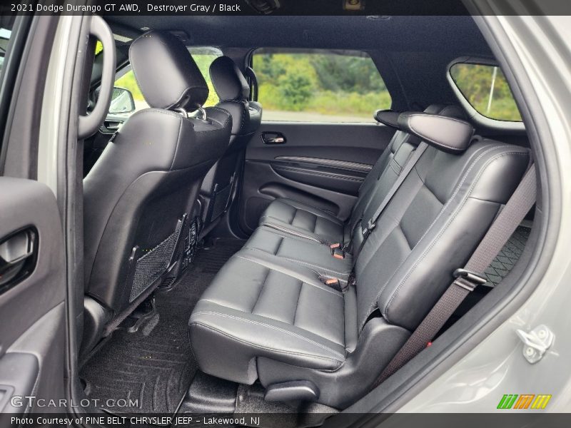 Rear Seat of 2021 Durango GT AWD