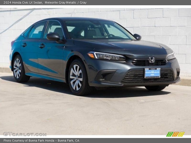 Front 3/4 View of 2024 Civic LX Sedan