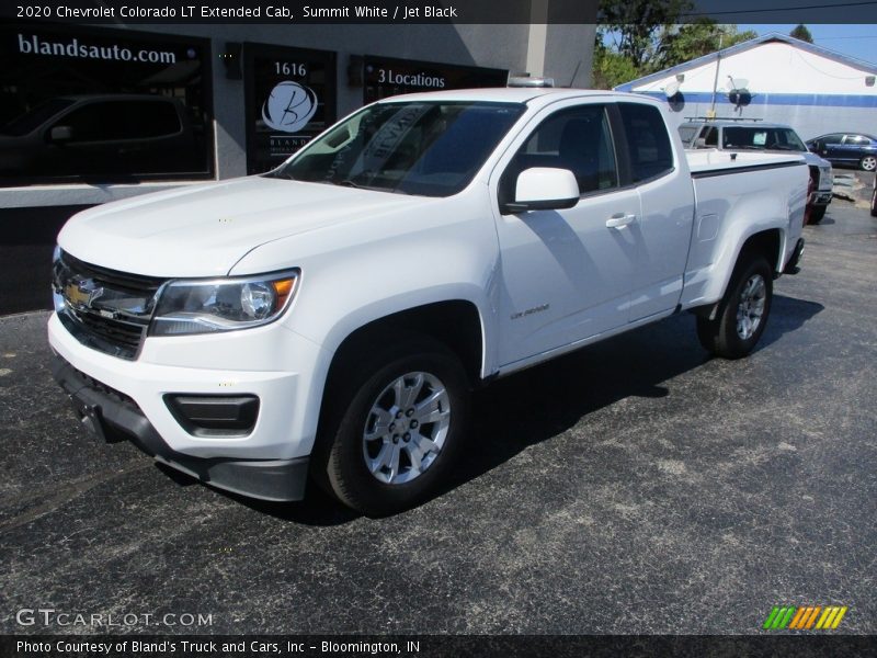 Summit White / Jet Black 2020 Chevrolet Colorado LT Extended Cab