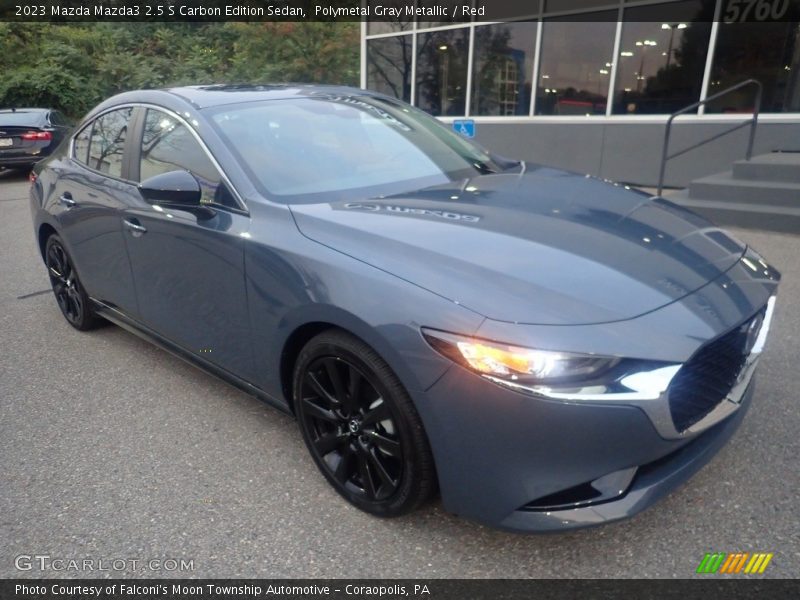  2023 Mazda3 2.5 S Carbon Edition Sedan Polymetal Gray Metallic