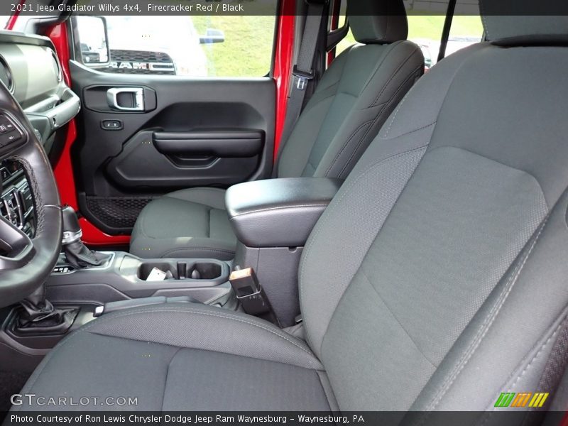Firecracker Red / Black 2021 Jeep Gladiator Willys 4x4