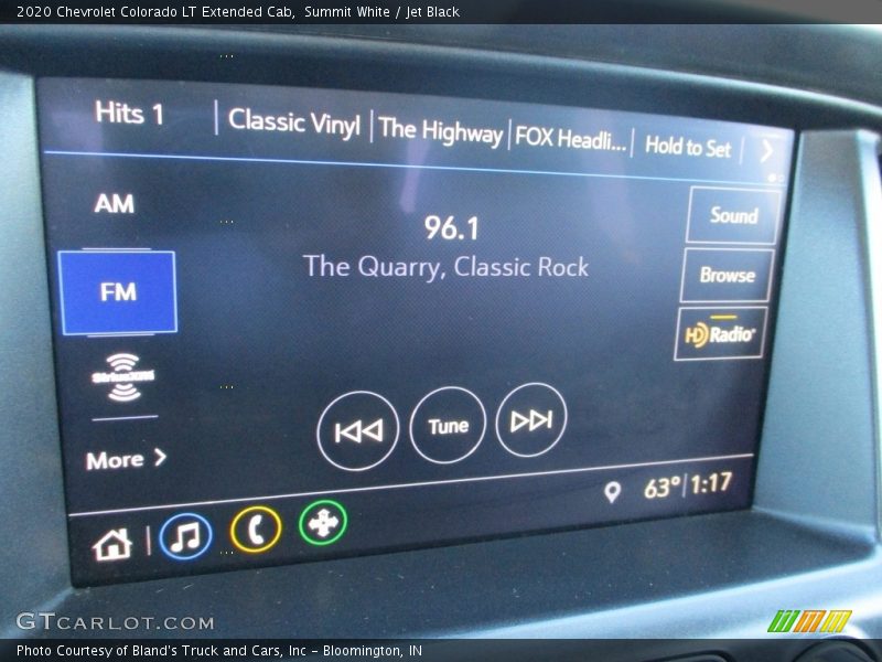 Summit White / Jet Black 2020 Chevrolet Colorado LT Extended Cab