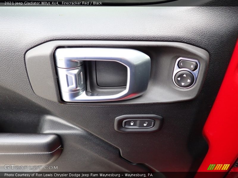 Firecracker Red / Black 2021 Jeep Gladiator Willys 4x4