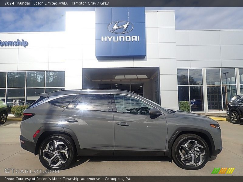 Hampton Gray / Gray 2024 Hyundai Tucson Limited AWD