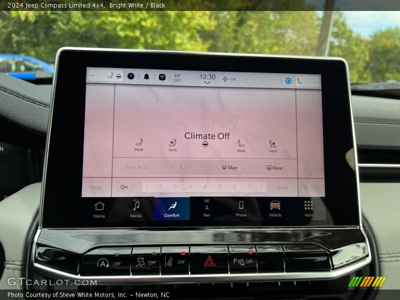Controls of 2024 Compass Limited 4x4