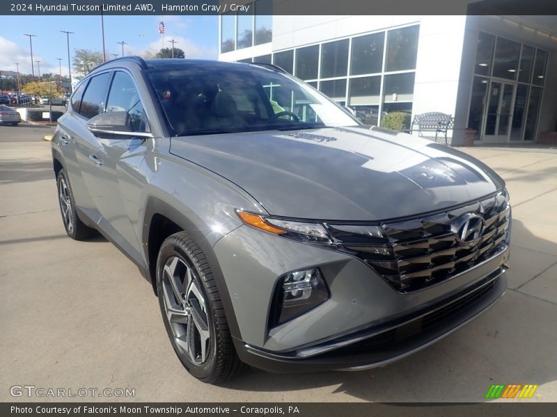 Hampton Gray / Gray 2024 Hyundai Tucson Limited AWD