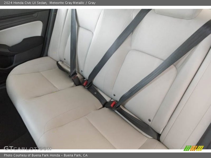 Rear Seat of 2024 Civic LX Sedan