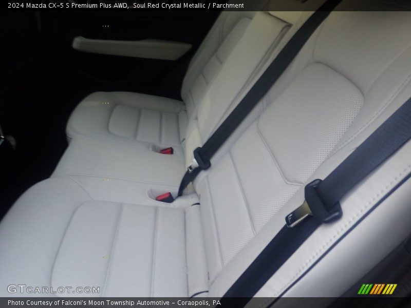 Soul Red Crystal Metallic / Parchment 2024 Mazda CX-5 S Premium Plus AWD