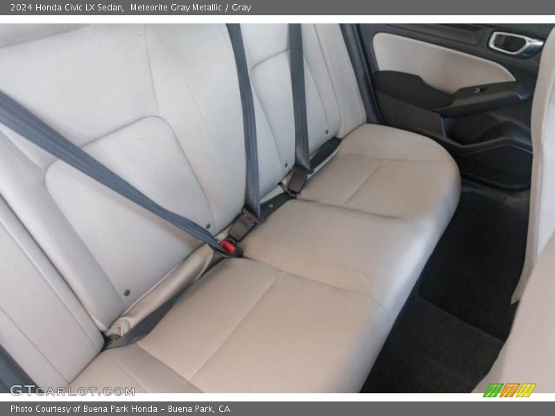 Meteorite Gray Metallic / Gray 2024 Honda Civic LX Sedan