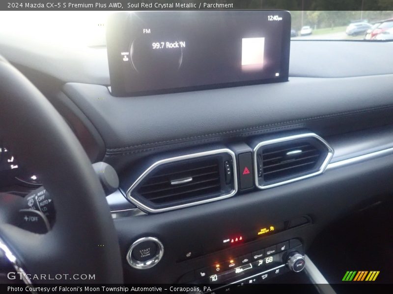 Soul Red Crystal Metallic / Parchment 2024 Mazda CX-5 S Premium Plus AWD