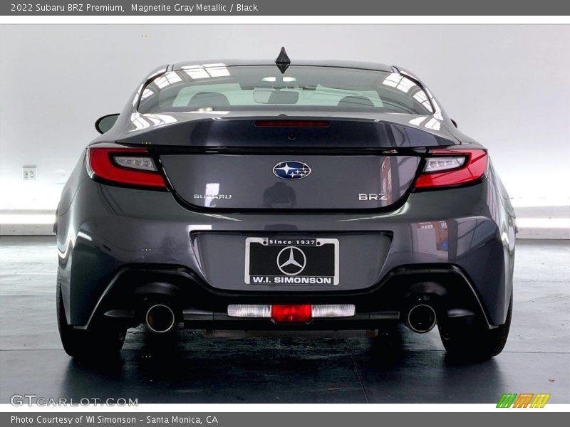 Magnetite Gray Metallic / Black 2022 Subaru BRZ Premium