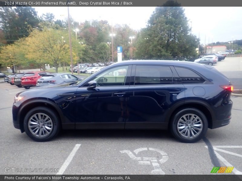  2024 CX-90 Preferred Plus AWD Deep Crystal Blue Mica