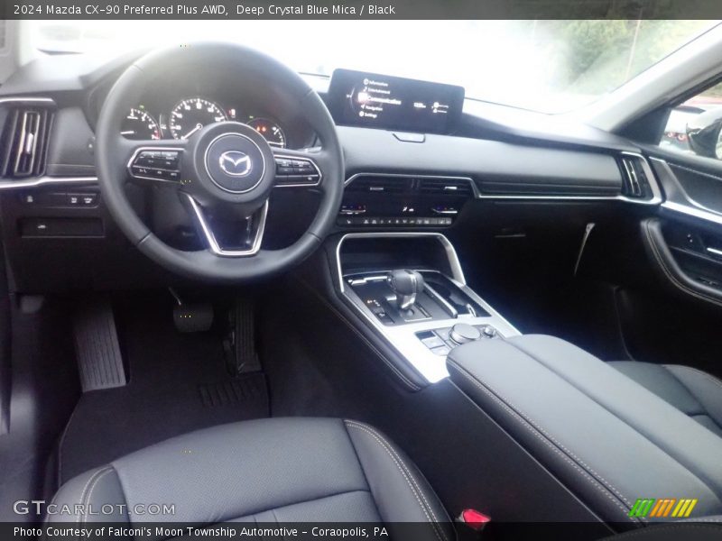  2024 CX-90 Preferred Plus AWD Black Interior