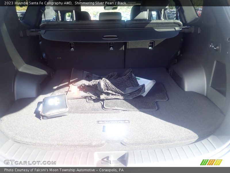 Shimmering Silver Pearl / Black 2023 Hyundai Santa Fe Calligraphy AWD