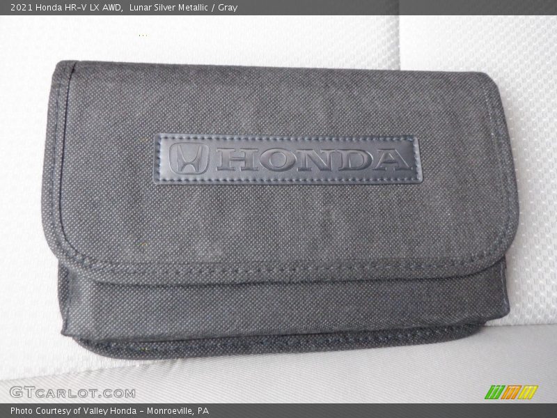 Lunar Silver Metallic / Gray 2021 Honda HR-V LX AWD